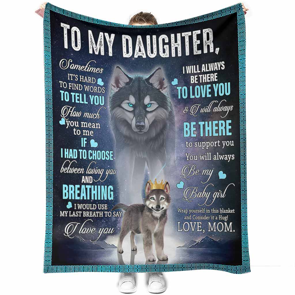 To My Daughter Blanket 062021