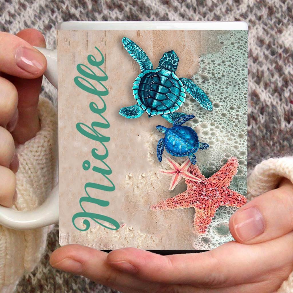 Love Turtles Personalized Mug 062021