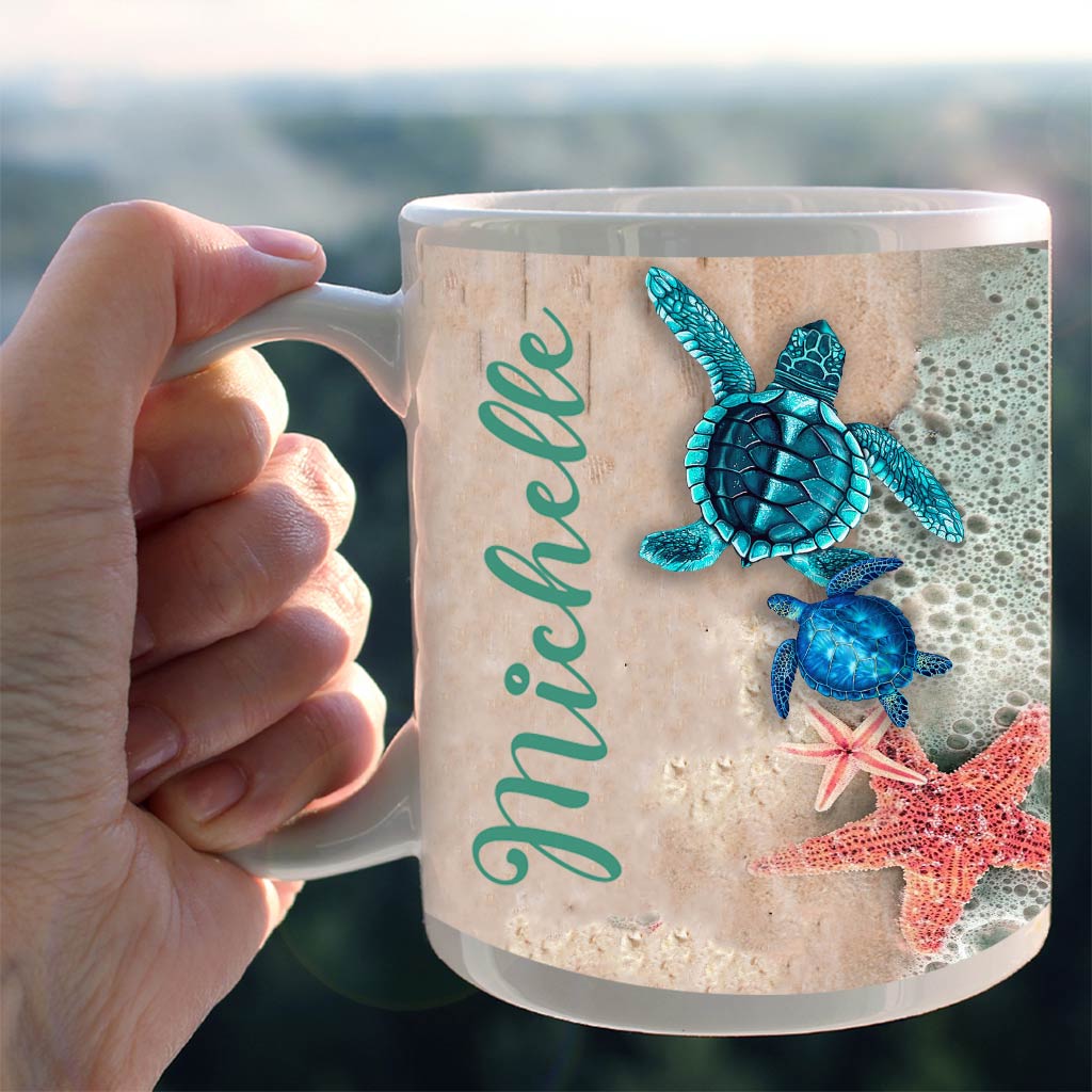 Love Turtles Personalized Mug 062021