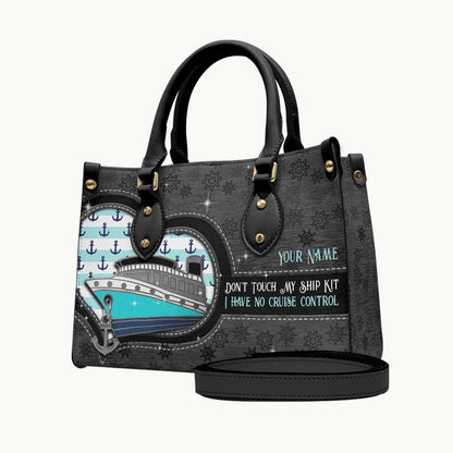 Touch My Ship Kit - Personalized Cruising Leather Handbag