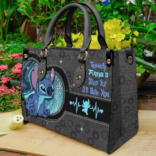 Touch My Ship Kit - Personalized Cruising Leather Handbag