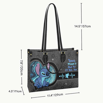 Touch My Ship Kit - Personalized Cruising Leather Handbag