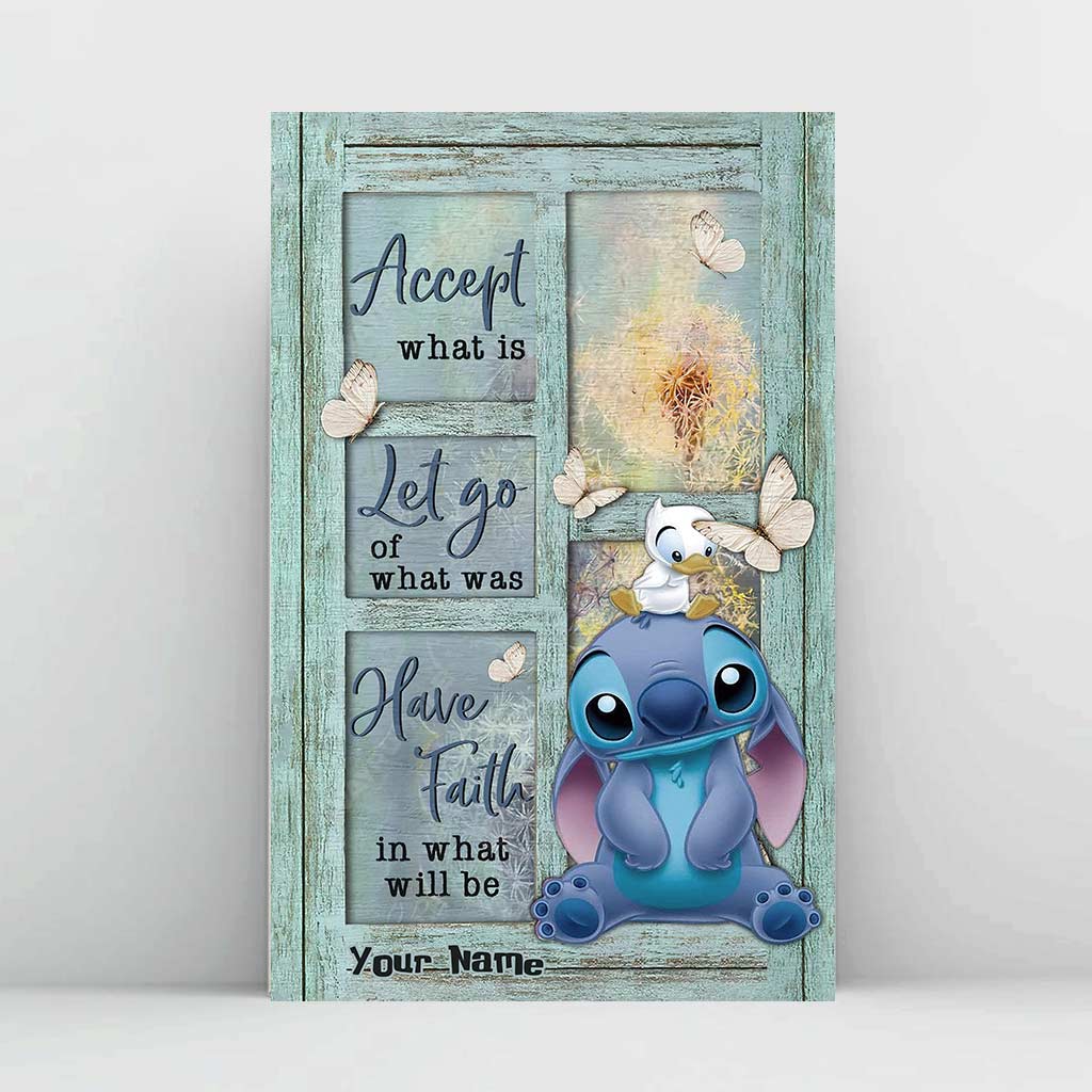 Accept What Is - Personalized Ohana Canvas And Poster