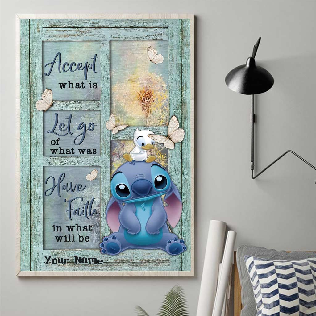 Accept What Is - Personalized Ohana Canvas And Poster