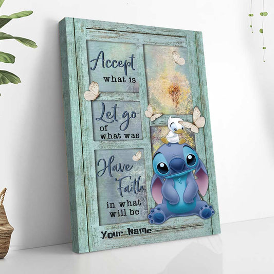 Accept What Is - Personalized Ohana Canvas And Poster