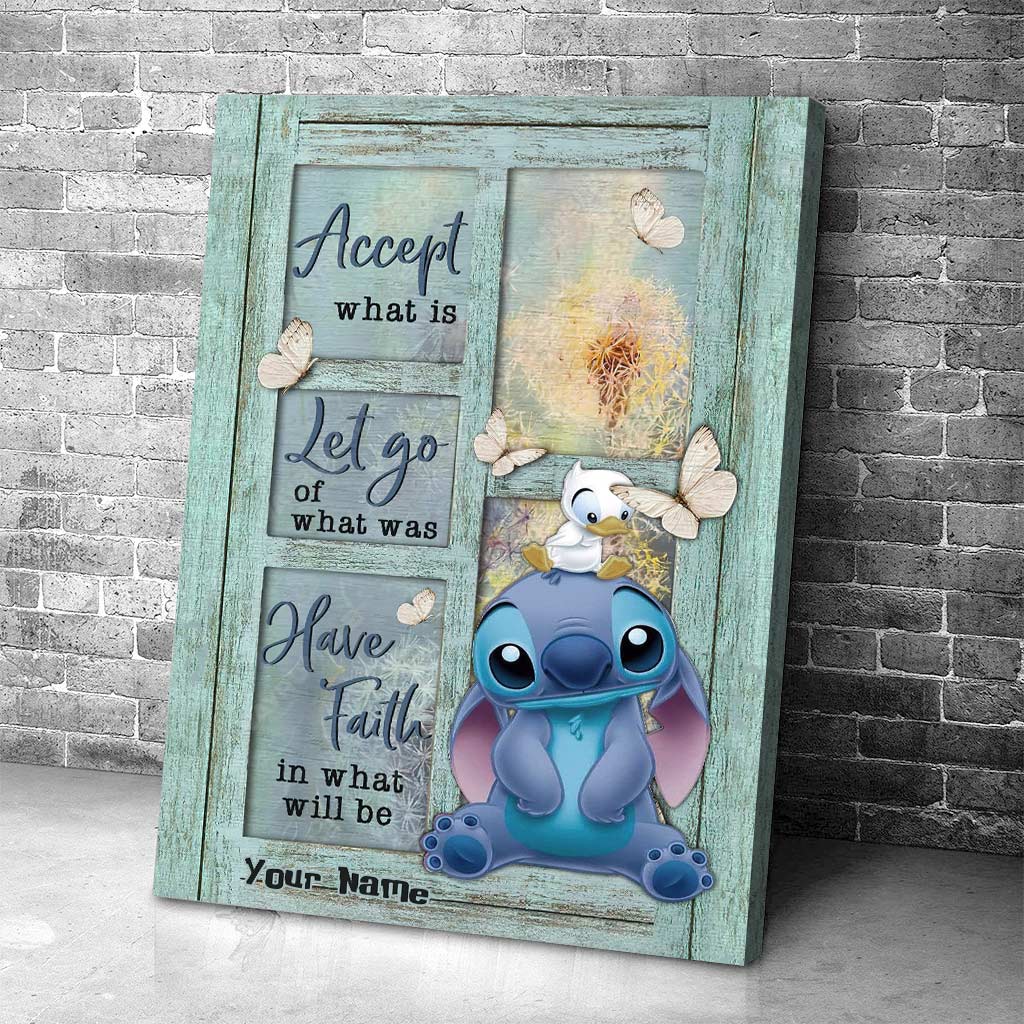 Accept What Is - Personalized Ohana Canvas And Poster