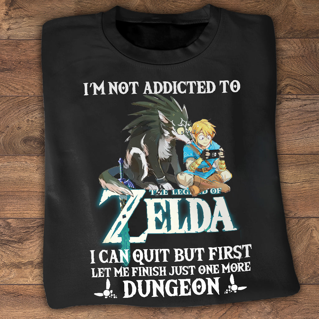 I'm Not Addicted To The Hero's Legend T-shirt and Hoodie