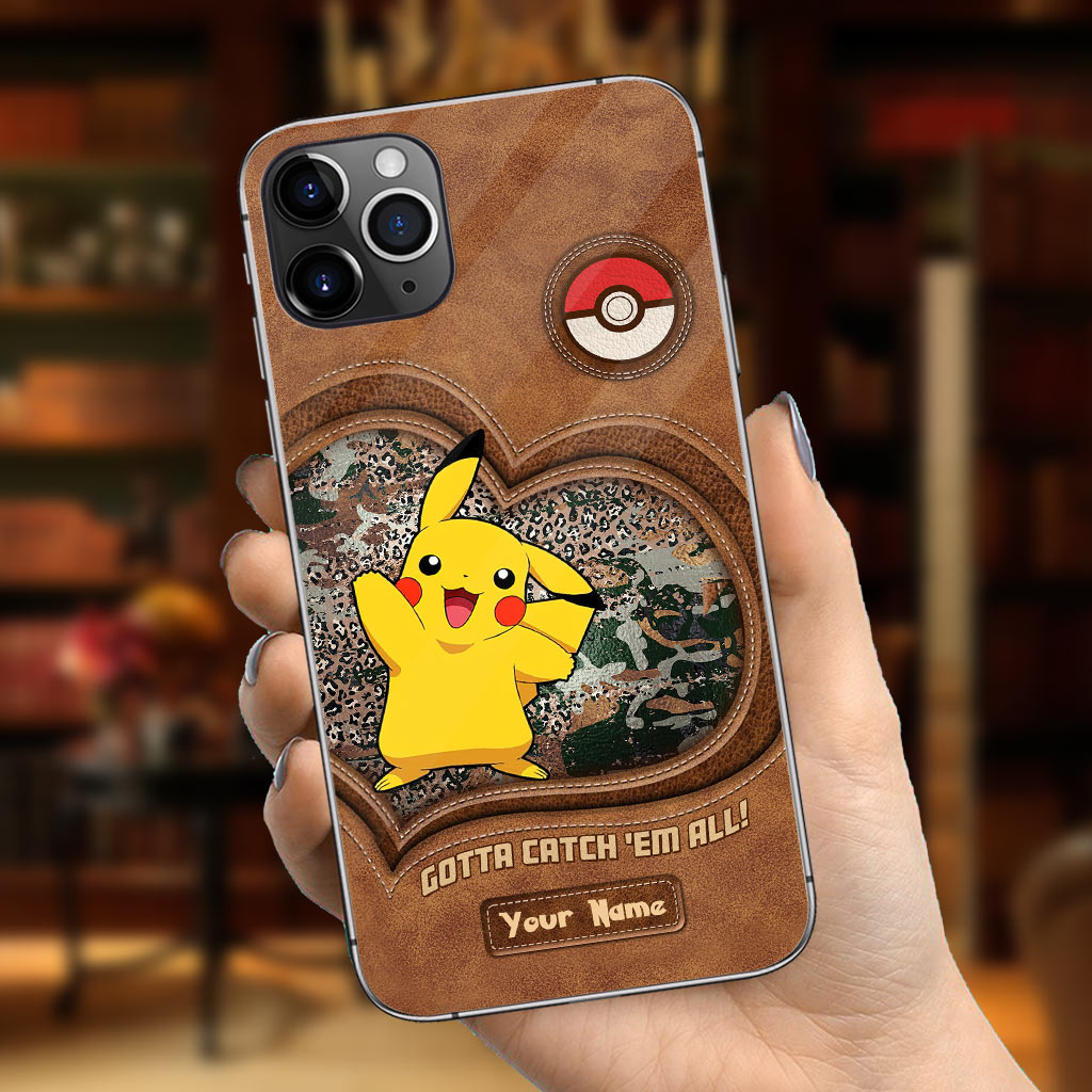 Catch Them All - Personalized Monster Trainer Phone Case