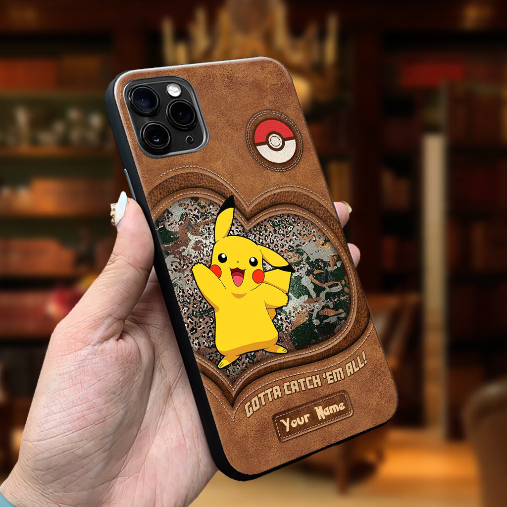 Catch Them All - Personalized Monster Trainer Phone Case