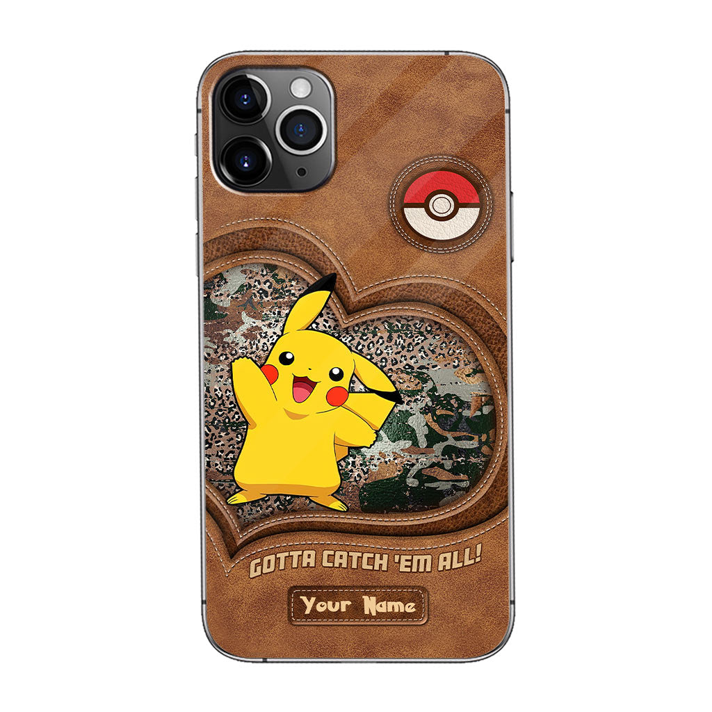 Catch Them All - Personalized Monster Trainer Phone Case