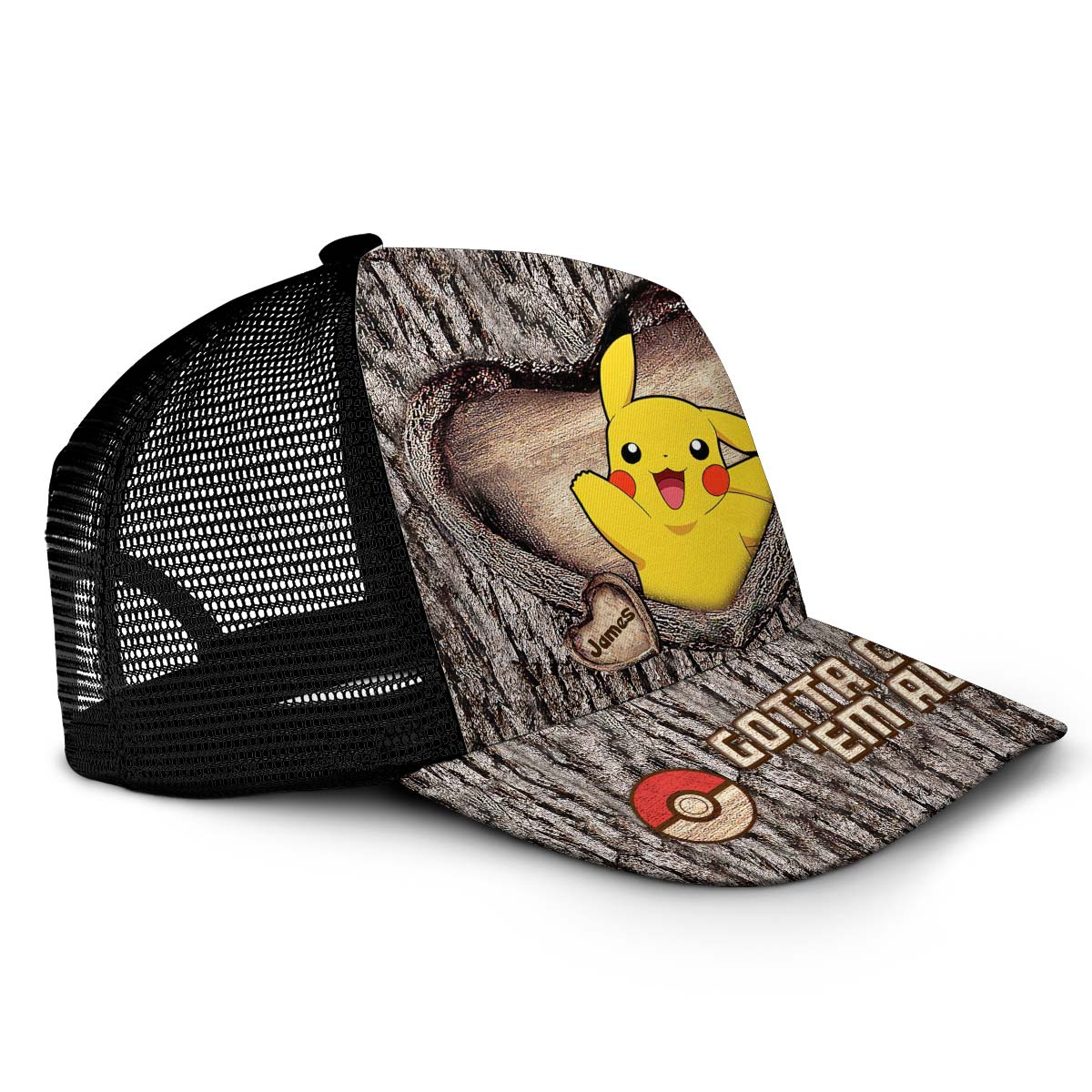 Catch Them All - Personalized Monster Trainer Trucker Hat