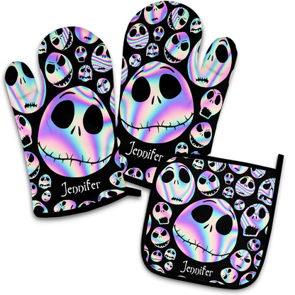 Magical Kitchen - Personalized Baking Oven Mitts & Pot Holder Set