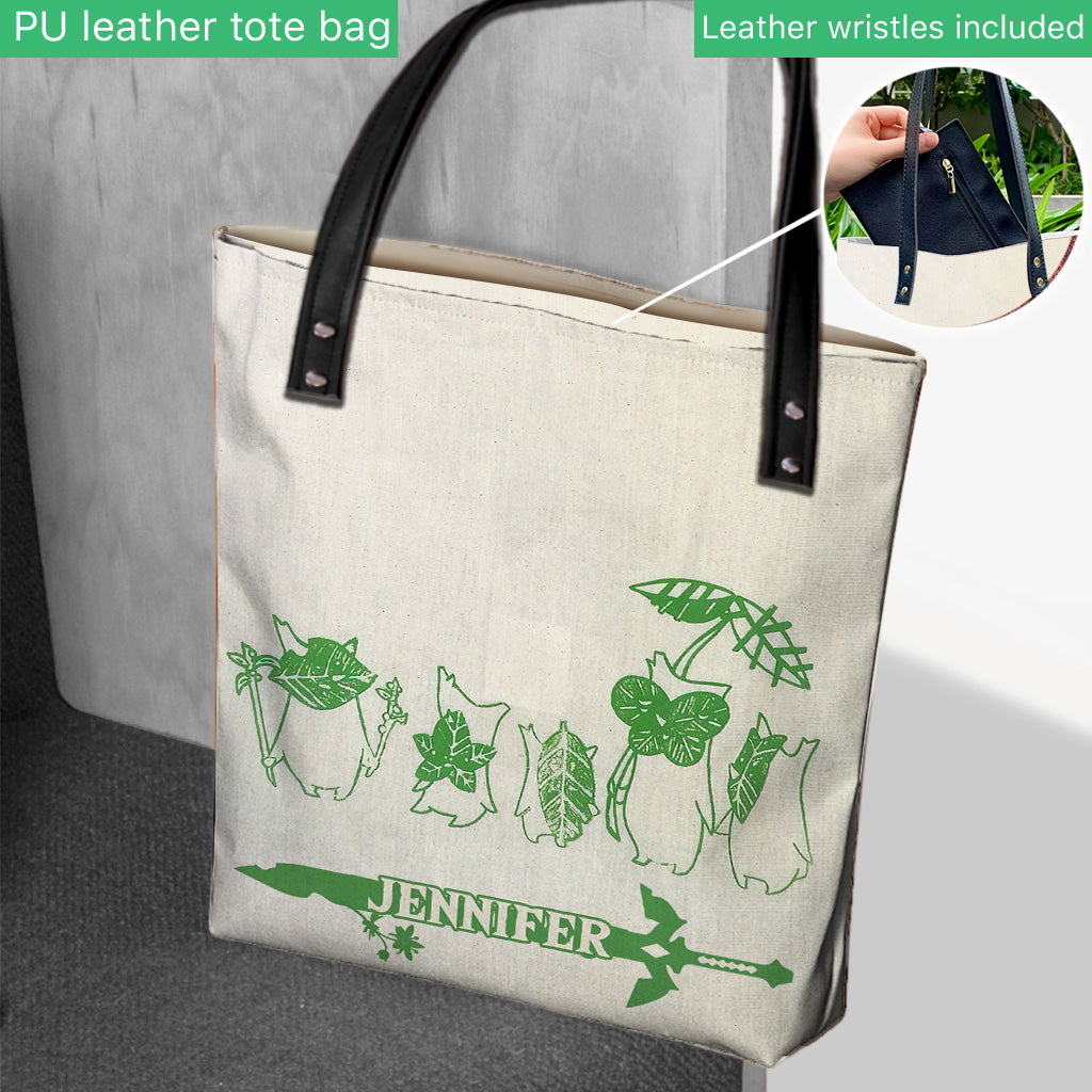 Wooden People - Personalized The Hero's Legend Tote Bag