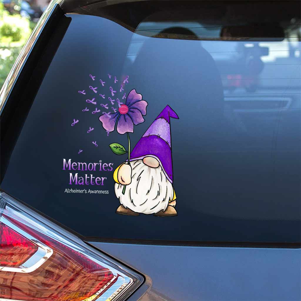 Memories Matter - Alzheimer Awareness Decal Full