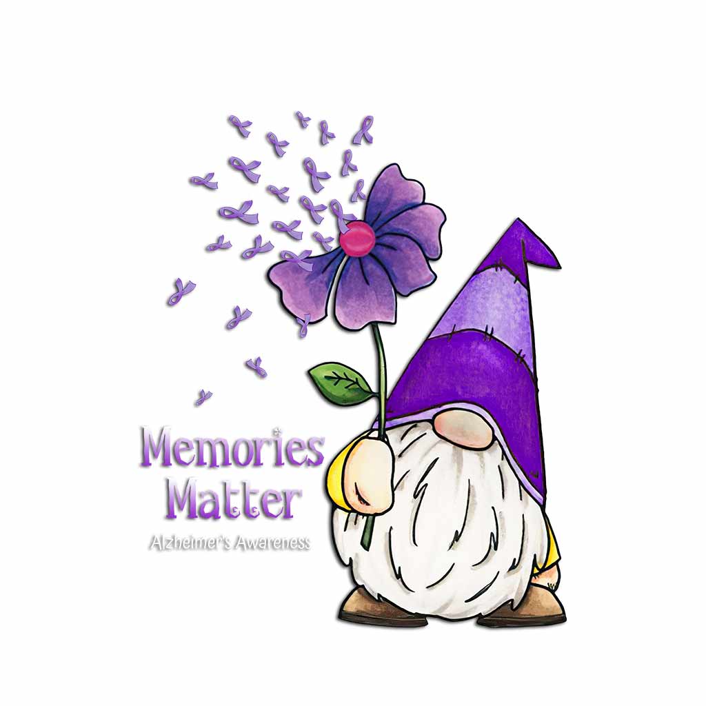 Memories Matter - Alzheimer Awareness Decal Full