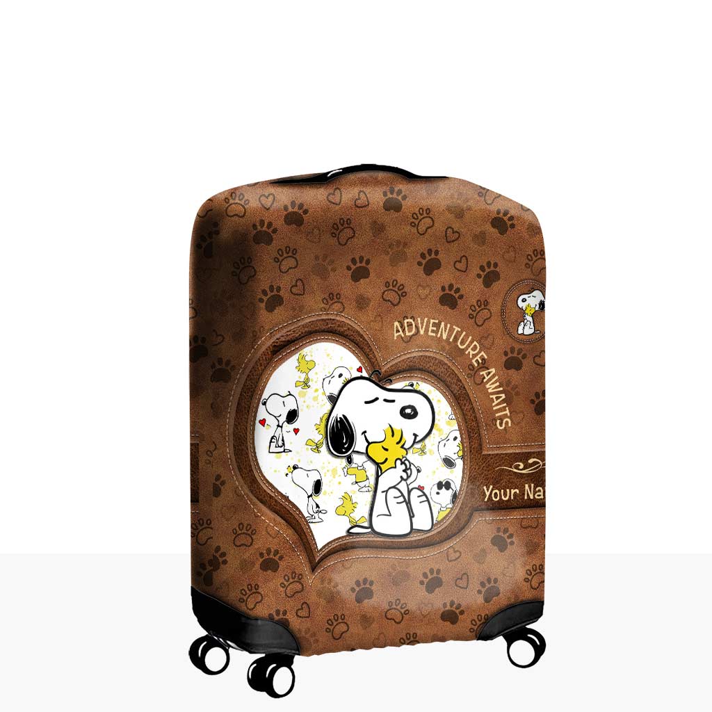 Adventure Awaits - Personalized Luggage Cover