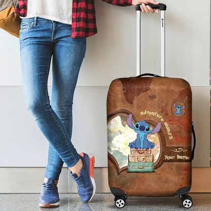 Adventure Awaits - Personalized Ohana Luggage Cover