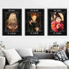 The Heart Of A Hippie - Halloween Poster &amp; Canvas Set
