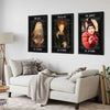 The Heart Of A Hippie - Halloween Poster &amp; Canvas Set