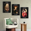 The Heart Of A Hippie - Halloween Poster &amp; Canvas Set