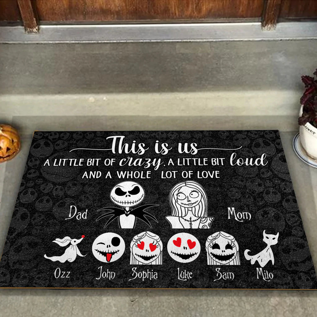 This Is Us - Personalized Nightmare Doormat