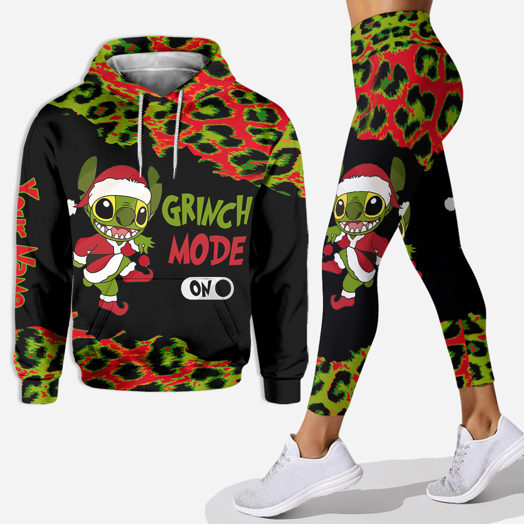 Mischief Mode On - Personalized Christmas Ohana Hoodie and Leggings