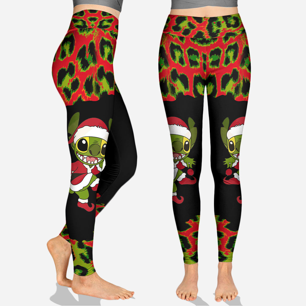 Mischief Mode On - Personalized Christmas Ohana Hoodie and Leggings