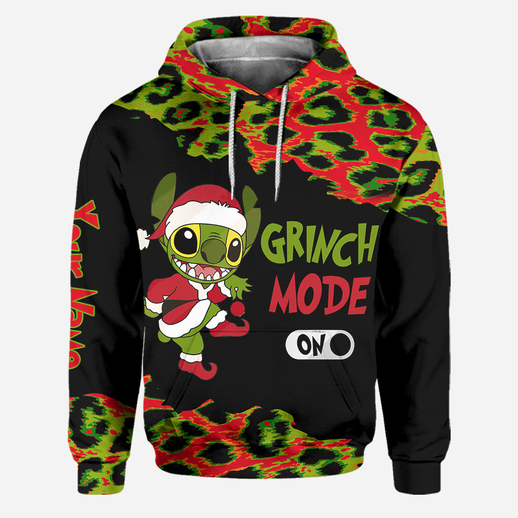 Mischief Mode On - Personalized Christmas Ohana Hoodie and Leggings