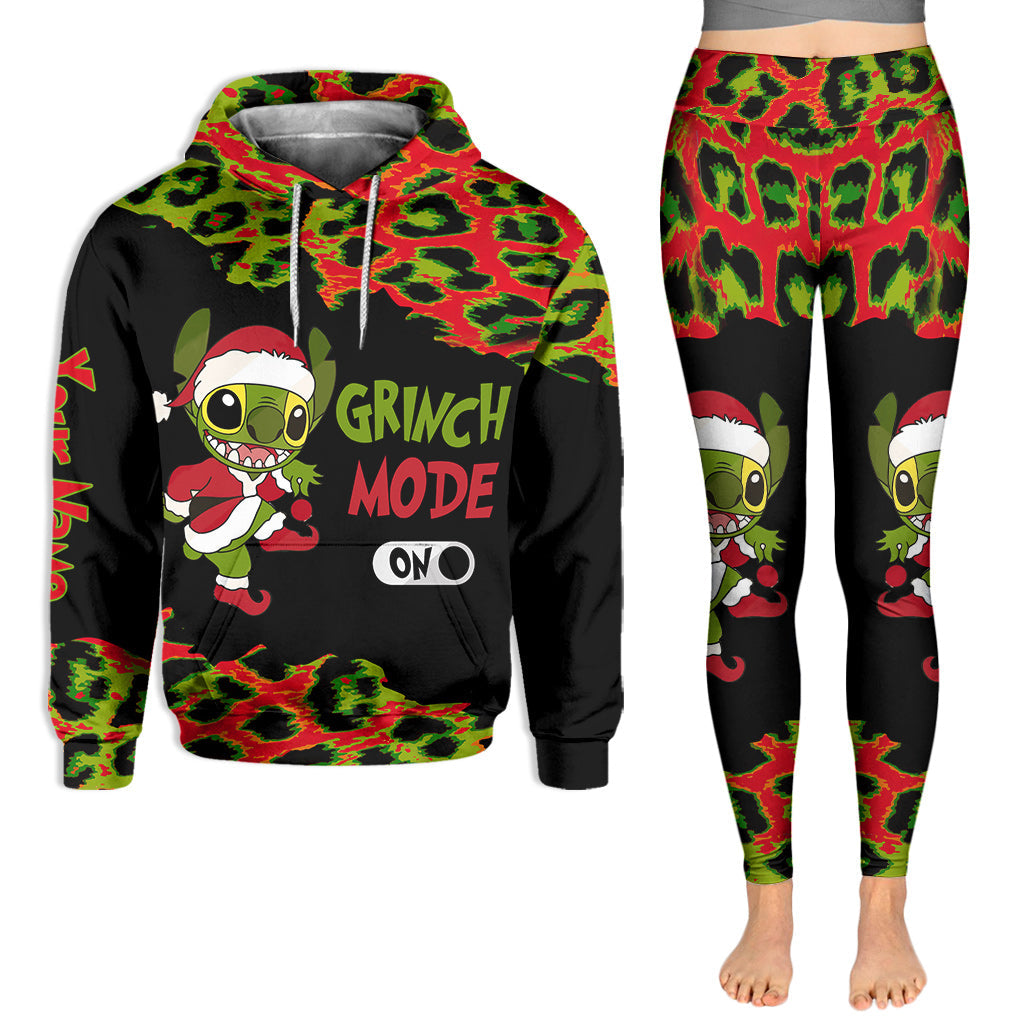 Mischief Mode On - Personalized Christmas Ohana Hoodie and Leggings