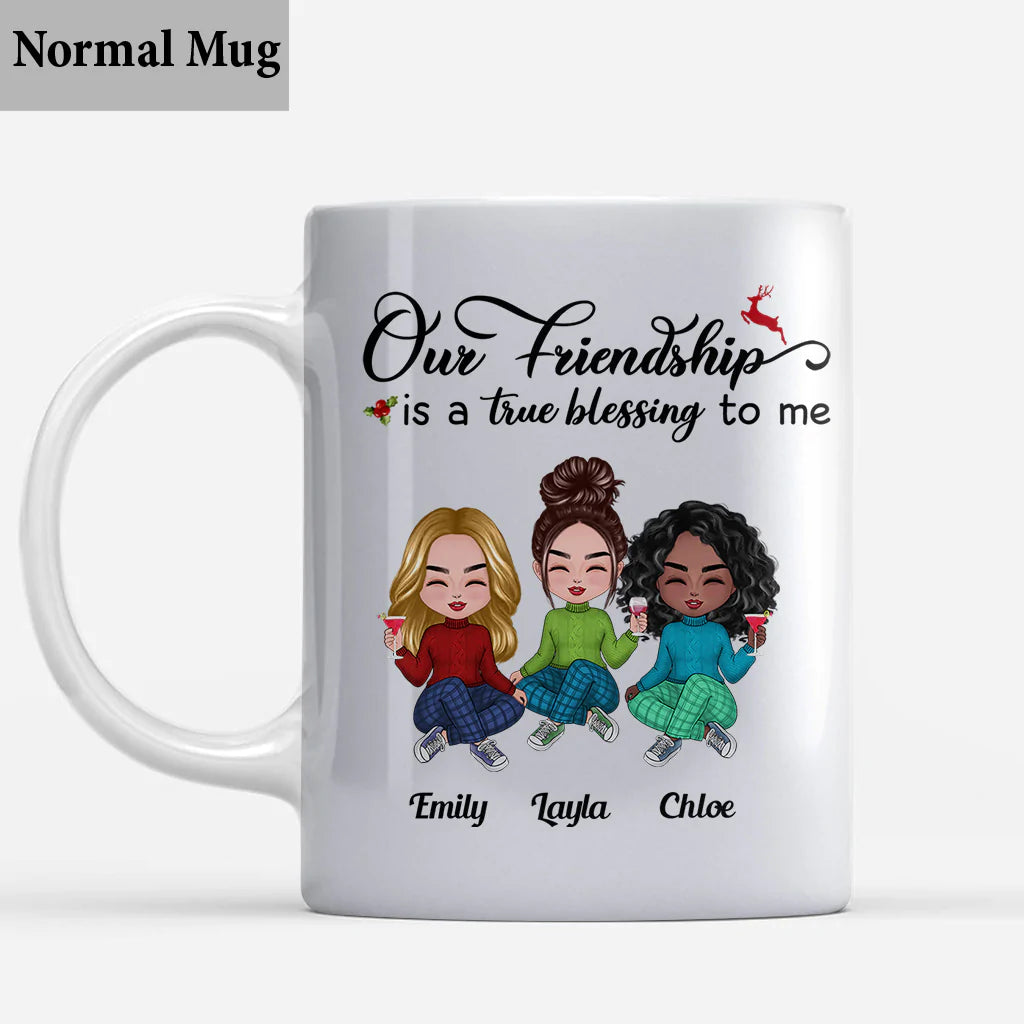 Our Friendship - Personalized Bestie Mug