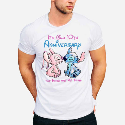 It's Our Anniversary - Personalized Ohana T-shirt and Hoodie