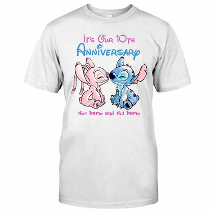 It's Our Anniversary - Personalized Ohana T-shirt and Hoodie