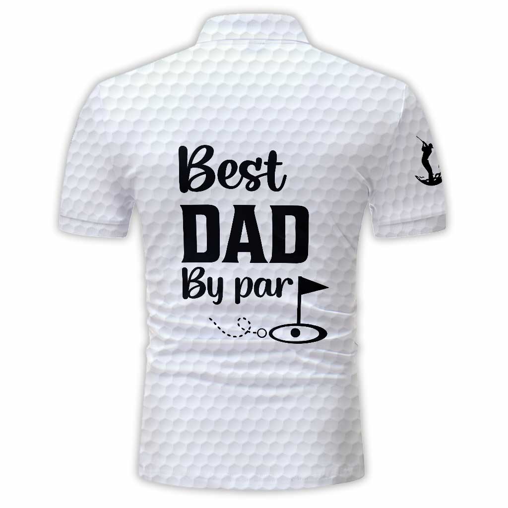 The Golf Father Grandfather Mother Grandmother - Personalized Father's Day Polo Shirt