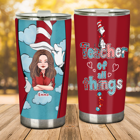 Teacher Of Little Things - Personalized Teacher Tumbler