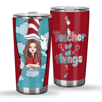 Teacher Of Little Things - Personalized Teacher Tumbler