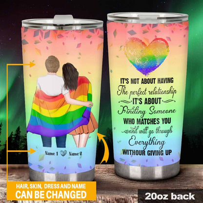 I Choose You - LGBT Support Personalized Tumbler