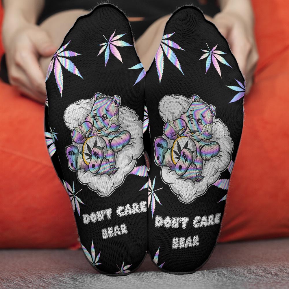 Don't Care - Weed Socks