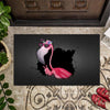 Hello Flamingo Doormat