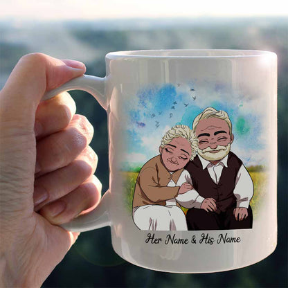 I Had You & You Had Me - Personalized Couple Mug