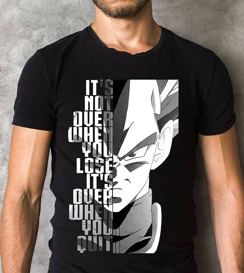 It's Over When You Quit Seven Balls T-shirt and Hoodie 0523
