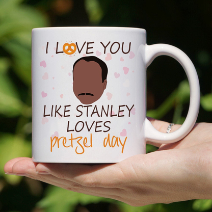 I Love You Like Pretzel Day - Mug 1122