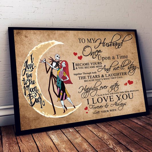 i Love You Forever And Always - Nightmare Canvas And Poster 0523