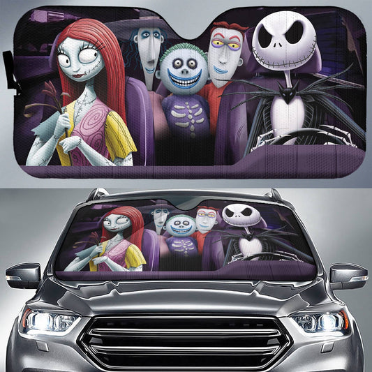 Simply Meant To Be Nightmare Car Sunshade 0823