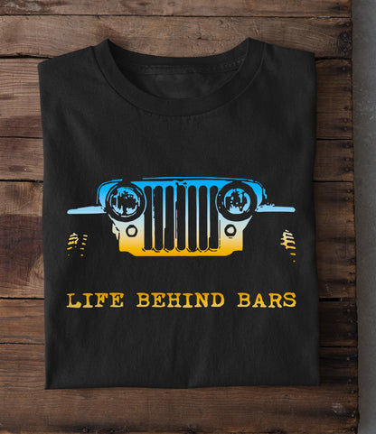 Life Behind Bar Car T-shirt and Hoodie 0523