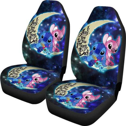 I Love You To The Moon And Back Ohana Seat covers 0523