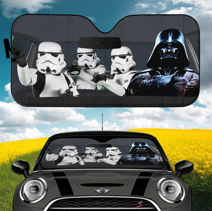 The Dark Side The Force Car Sunshade 0523