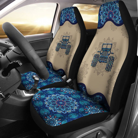 Mandala Pattern Car Seat covers 0823