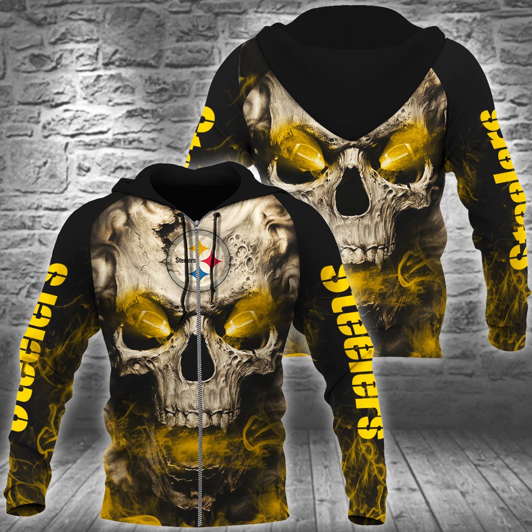 Yellow Skull - All Over Shirts 1122