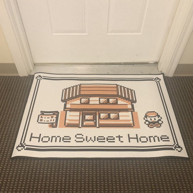 Home Sweet Home Monster Trainer Doormat 0523