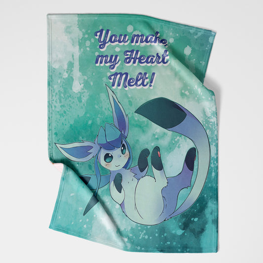 You Make My Heart Melt Monster Trainer Blanket 0823